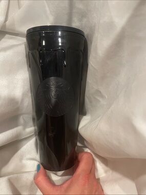 Starbucks 2024 Halloween Black Drip Slime Cold Cup Tumbler 24oz SC1